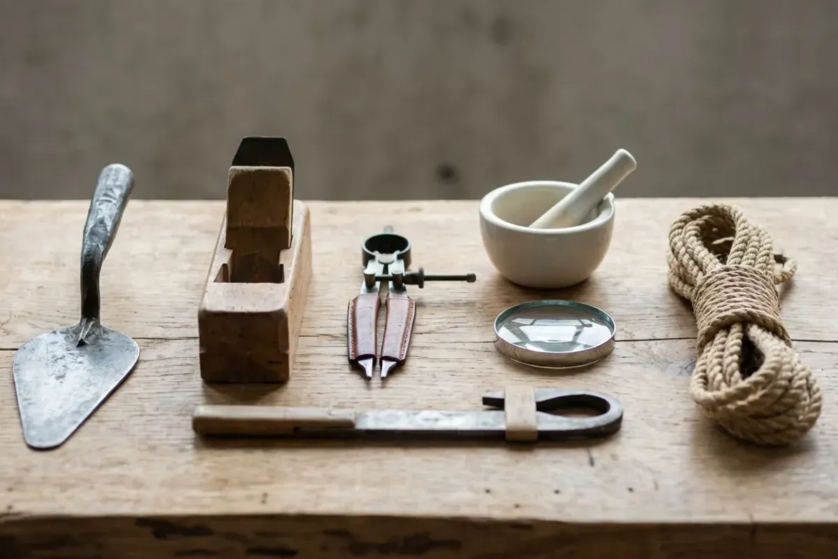 Outils professionnels variés illustrant les cas d'usage