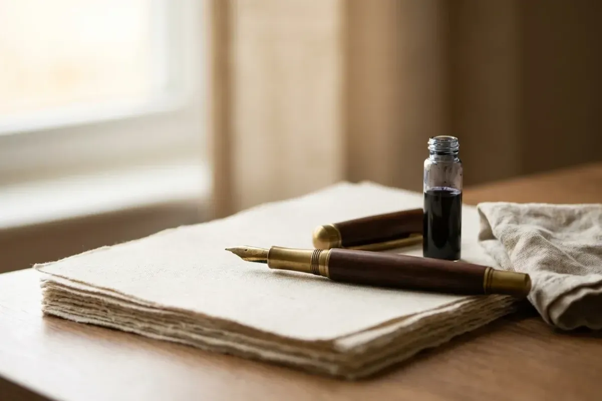 Stylo plume symbolisant les conditions contractuelles